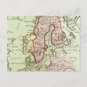 Skandinavien, Schweden, Dänemark Postkarte (Vorderseite)
