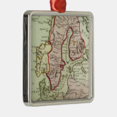 Skandinavien, Schweden, Dänemark Silbernes Ornament (Rechts)