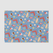 Skandinavien/Schweden Jul Weihnachtsgebäck Design Seidenpapier (Vorderseite)