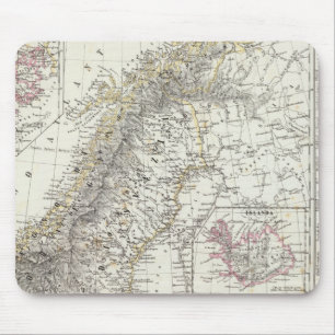 Skandinavien, Schweden, Norwegen Mousepad
