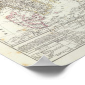 Skandinavien, Schweden, Norwegen Poster (Ecke)