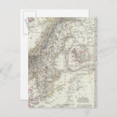 Skandinavien, Schweden, Norwegen Postkarte (Vorne/Hinten)