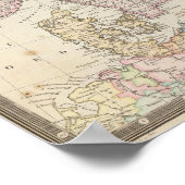 Skandinavien, Schweden Poster (Ecke)