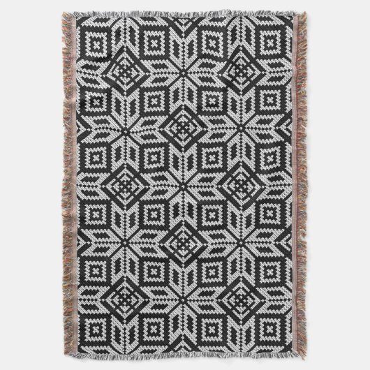 Skandinavien Selburose Weihnachtsmuster Decke (Vorderseite Vertikal)