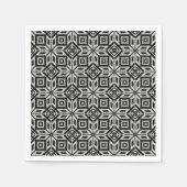 Skandinavien Selburose Weihnachtsmuster Serviette (Vorderseite)