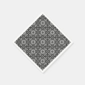 Skandinavien Selburose Weihnachtsmuster Serviette (Ecke)