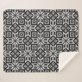 Skandinavien Selburose Weihnachtsmuster Sherpadecke (Vorderseite (Horizontal))