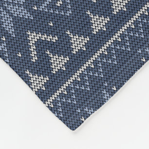 Skandinavien, Stricken Fleecedecke