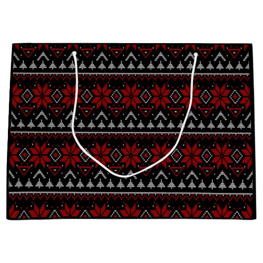 Skandinavien, Stricken Große Geschenktüte (Vorderseite)