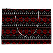 Skandinavien, Stricken Große Geschenktüte (Rückseite)