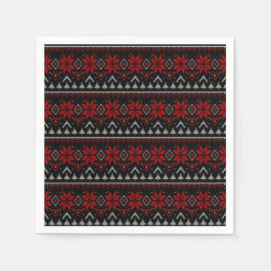 Skandinavien, Stricken Serviette