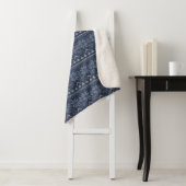Skandinavien, Stricken Sherpadecke (Beispiel)