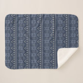 Skandinavien, Stricken Sherpadecke (Vorderseite (Horizontal))