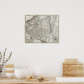 Skandinavien und Russland Poster (Küche)