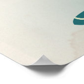 Skandinavien Vintage Reiseplakat Poster (Ecke)