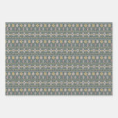 Skandinavien Weihnachts-Set Geschenkpapier Set (Vorderseite 3)