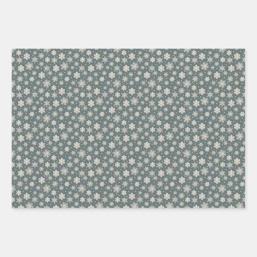 Skandinavien Weihnachts-Set Geschenkpapier Set (Vorderseite 2)