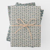 Skandinavien Weihnachts-Set Geschenkpapier Set (Beispiel)