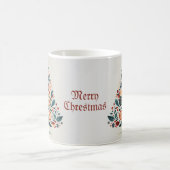 Skandinavien Weihnachtsbäume Kunst Kaffeetasse (Mittel)