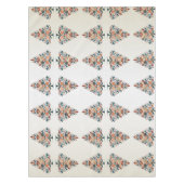 Skandinavien Weihnachtsbäume Kunst Tischdecke (Vorderseite)