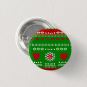 Skandinavien Winter Button (Vorne & Hinten)