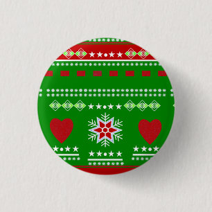 Skandinavien Winter Button