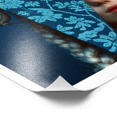 Skandinavien Winterurlaub Postkarte Fotodruck (Ecke)