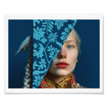 Skandinavien Winterurlaub Postkarte