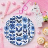 Skandinavienblüte Pappteller (Party)