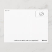 Skandinavienkarte Postkarten (Rückseite)