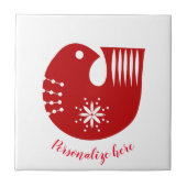 Skandinavienvogel      fliese (Vorderseite)