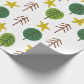 Skandinavienwald Geschenkpapier (Ecke)