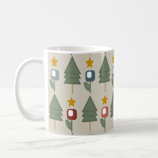 Skandinavienwald Kaffeetasse (Links)