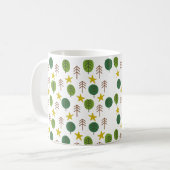 Skandinavienwald Kaffeetasse (Vorderseite Links)