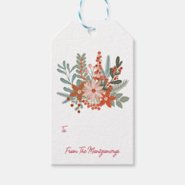 Skandinavier Blumenfamilie Holiday Geschenkanhänger