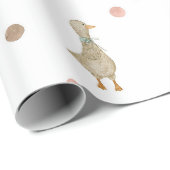 Skandinavier Boho Kinderzimmer Duck Geschenkpapier (Rolleneckpunkt)