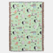 Skandinavier Boho Wilderness Fun Decke (Vorderseite Vertikal)