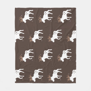 Skandinavier Chic: Vintage nahtlose Muster Fleecedecke