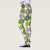 Skandinavier Circle Dots Mandala Muster 2 Leggings (Links)