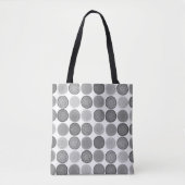Skandinavier Circle Dots Mandala Muster 3 Tasche (Vorderseite)
