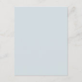 Skandinavier Dala Horse WEDING Gastdetails Begleitkarte (Rückseite)