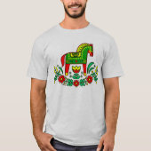 Skandinavier Dala Pferd! T-Shirt (Vorderseite)