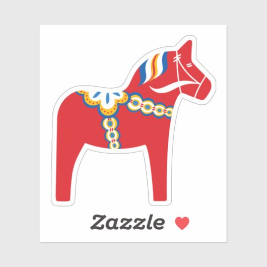 Skandinavier Dalai Aufkleber (Blatt)