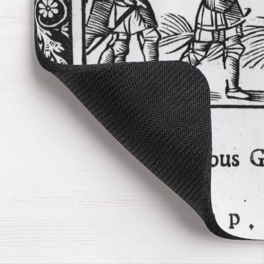 Skandinavier, die ihre Pfeile verwenden Mousepad (Ecke)