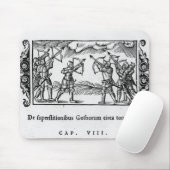 Skandinavier, die ihre Pfeile verwenden Mousepad (Mit Mouse)