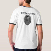 Skandinavier Drakons T-Shirt (Schwarz voll)