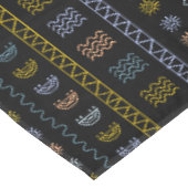 Skandinavier Folk Art Muster Tableclout Tischdecke (Schrägansicht)