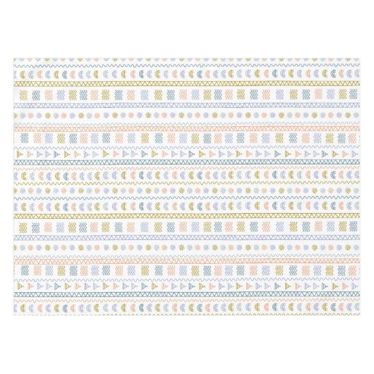 Skandinavier Folk Art Muster Tableclout Tischdecke (Vorderseite (Horizontal))