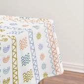 Skandinavier Folk Art Muster Tableclout Tischdecke (Beispiel)