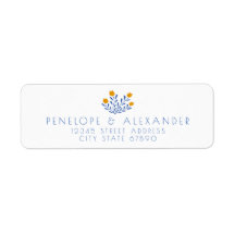 Skandinavier Folk-Blume in der blauen gelben Rücks